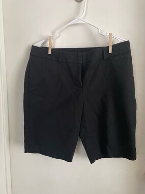 Apt. 9 Black Mid-Length Bermuda Shorts